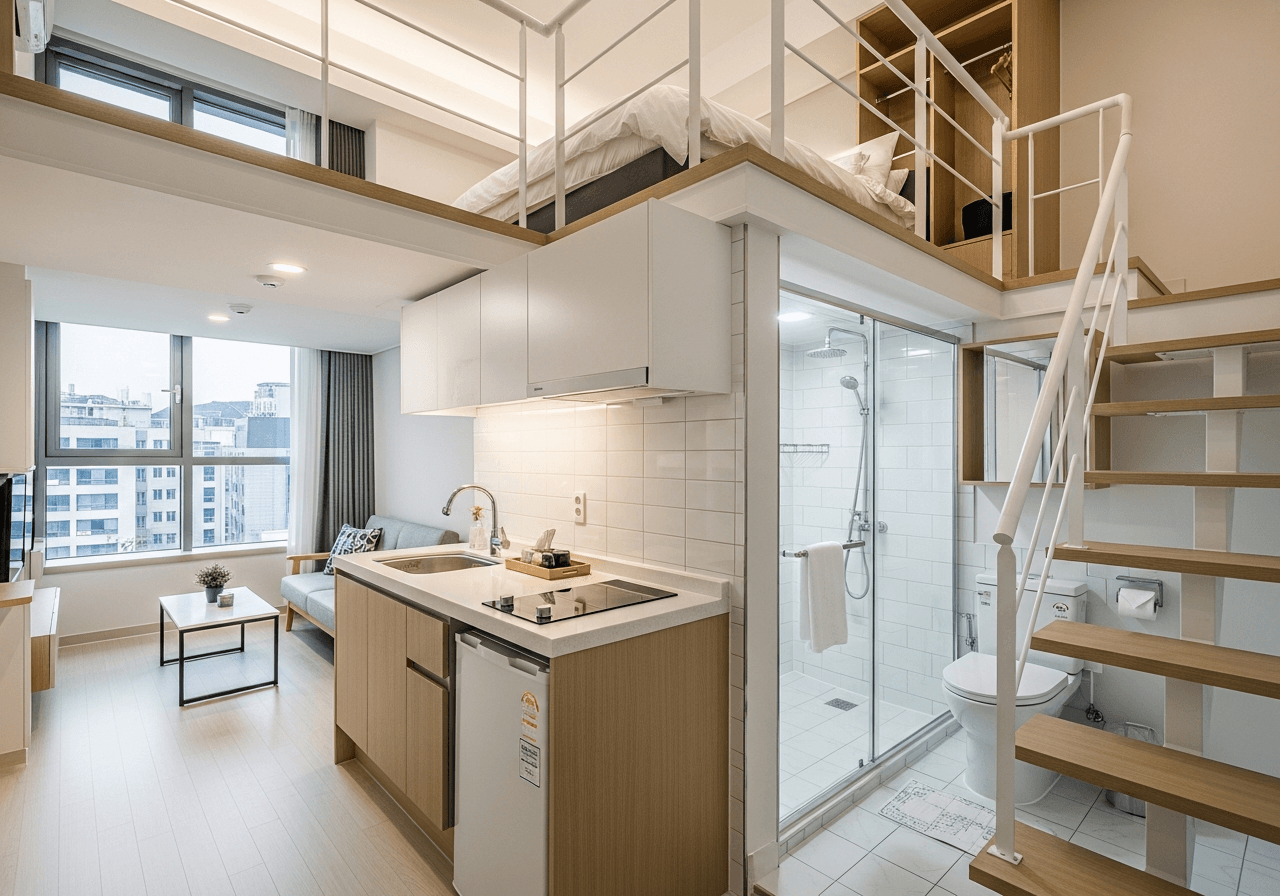 동작구 원룸 - 복층 4.5평 4